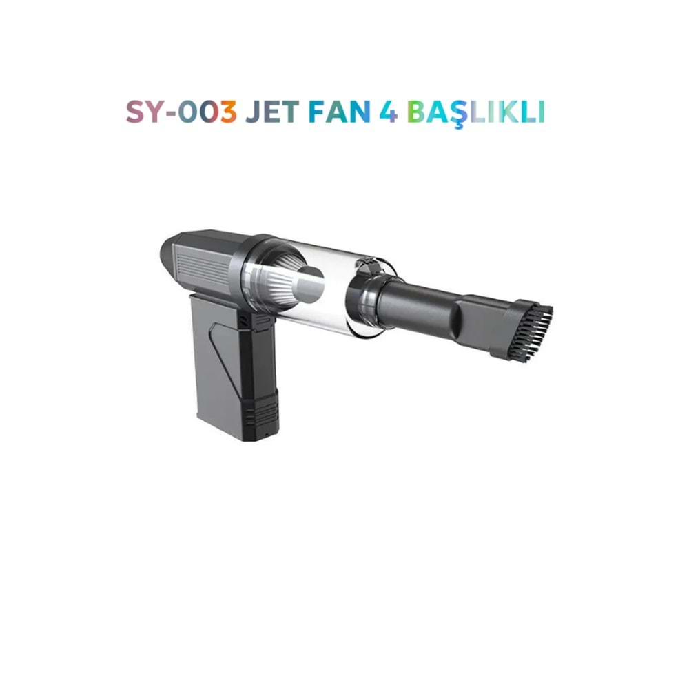 SY-003 JET FAN 4 BAŞLIKLI
