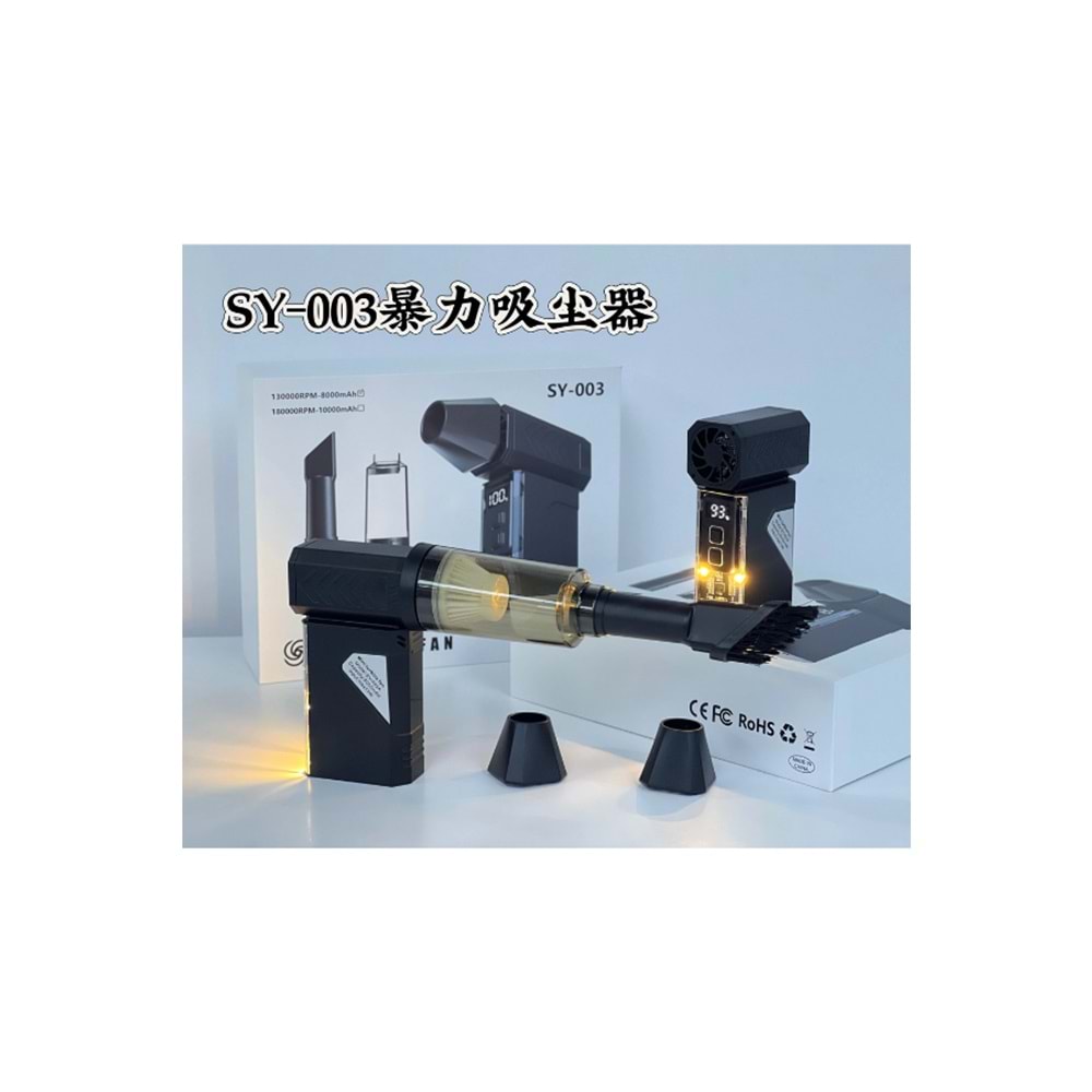 SY-003 JET FAN 4 BAŞLIKLI