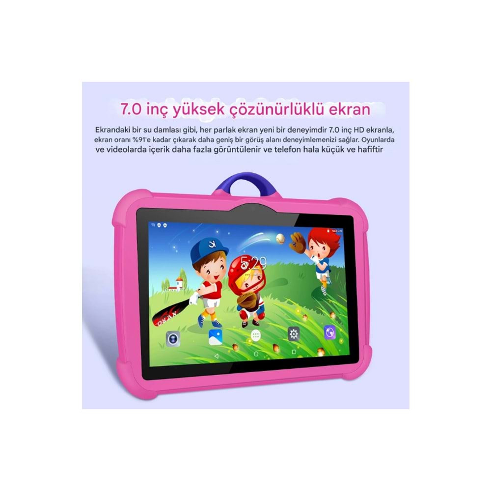 LF-2264 C14 SMART COOL KIDS ÇOCUK TABLETİ 5G 8 GB RAM 256 GB HAFIZA