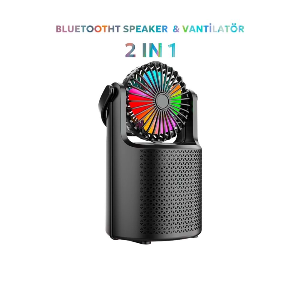 ZQS1440 BLUETOOTHT SPEAKER VANTİLATÖR