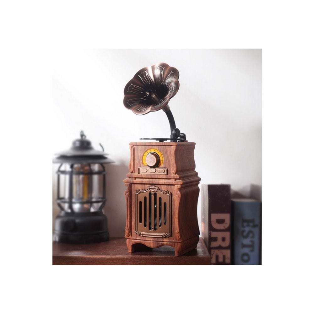 PG-AS31 GRAMAFON BLUTOOTH NOSTALJİK SPEAKER