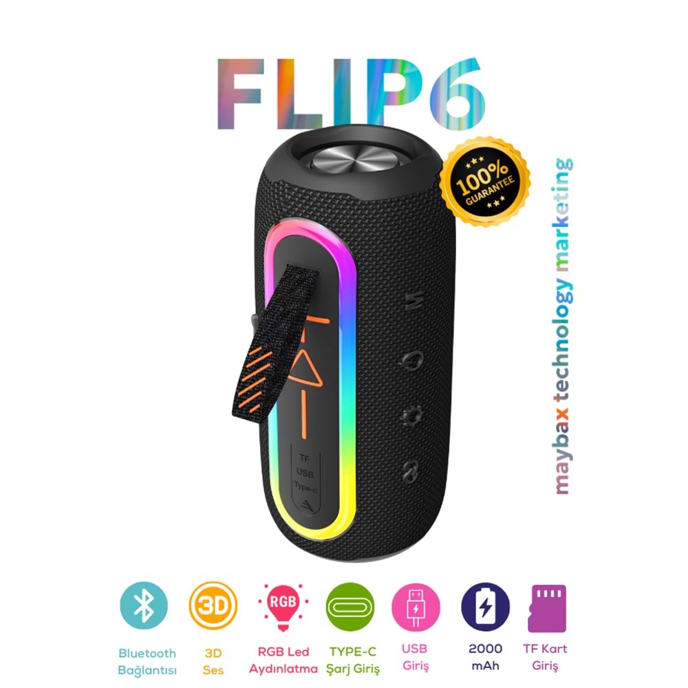 FLIP6 MAX BLUETOOTH SPEAKER