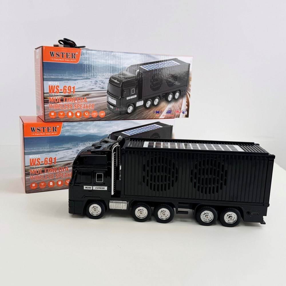 PG-WS691 TIR MODELİ ARABALI BLUETOOTH MÜZİK ÇALAR