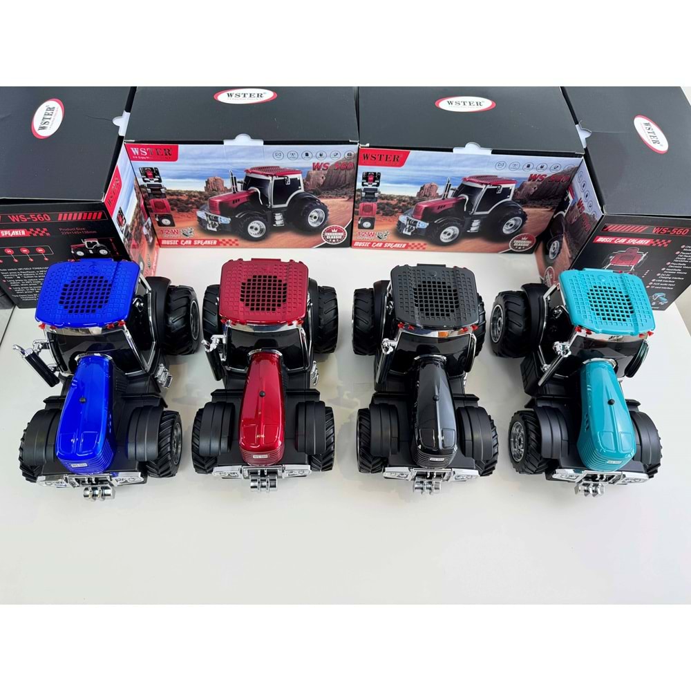 PG-WS560 TRAKTÖR MODELİ ARABALI BLUETOOTH MÜZİK ÇALAR