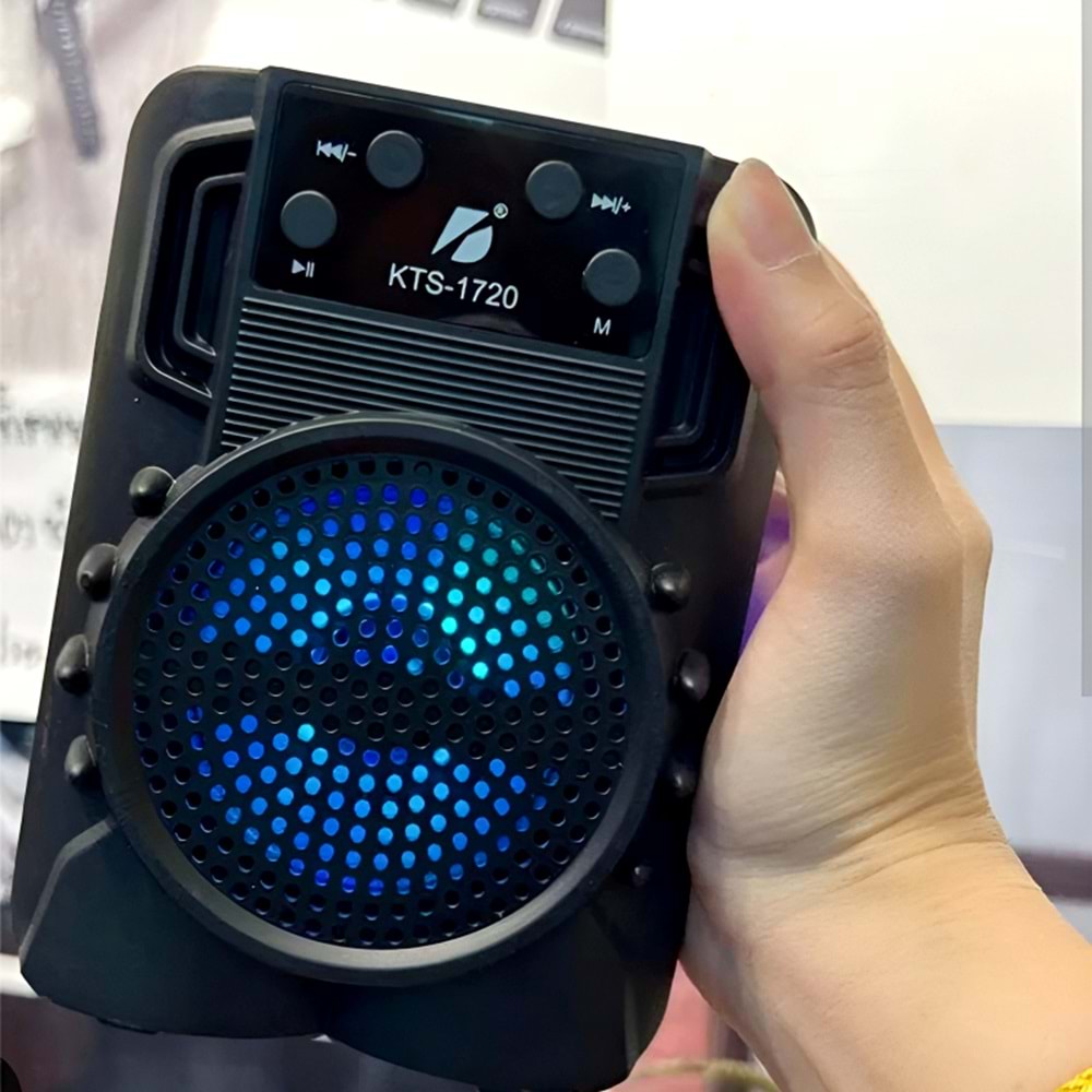 KTS-1720 IŞIKLI BLUETOOTH SPEAKER