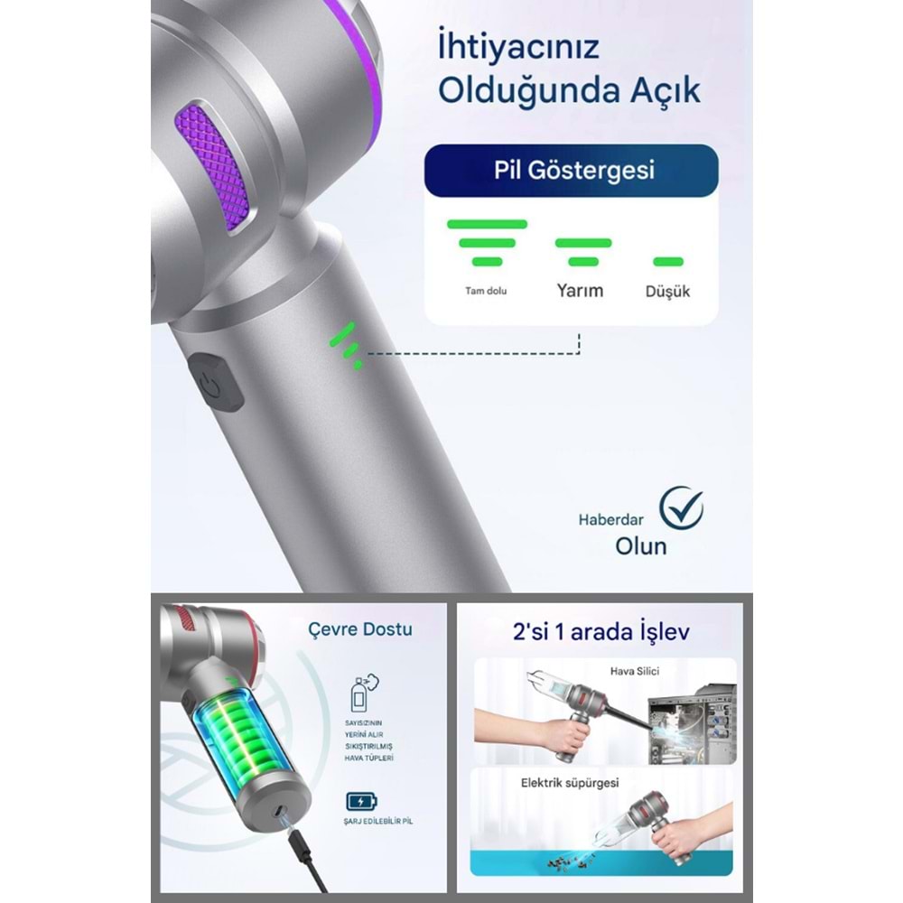HL-121 VACUUM CLEANER PROFESYONEL EL SÜPÜRGESİ