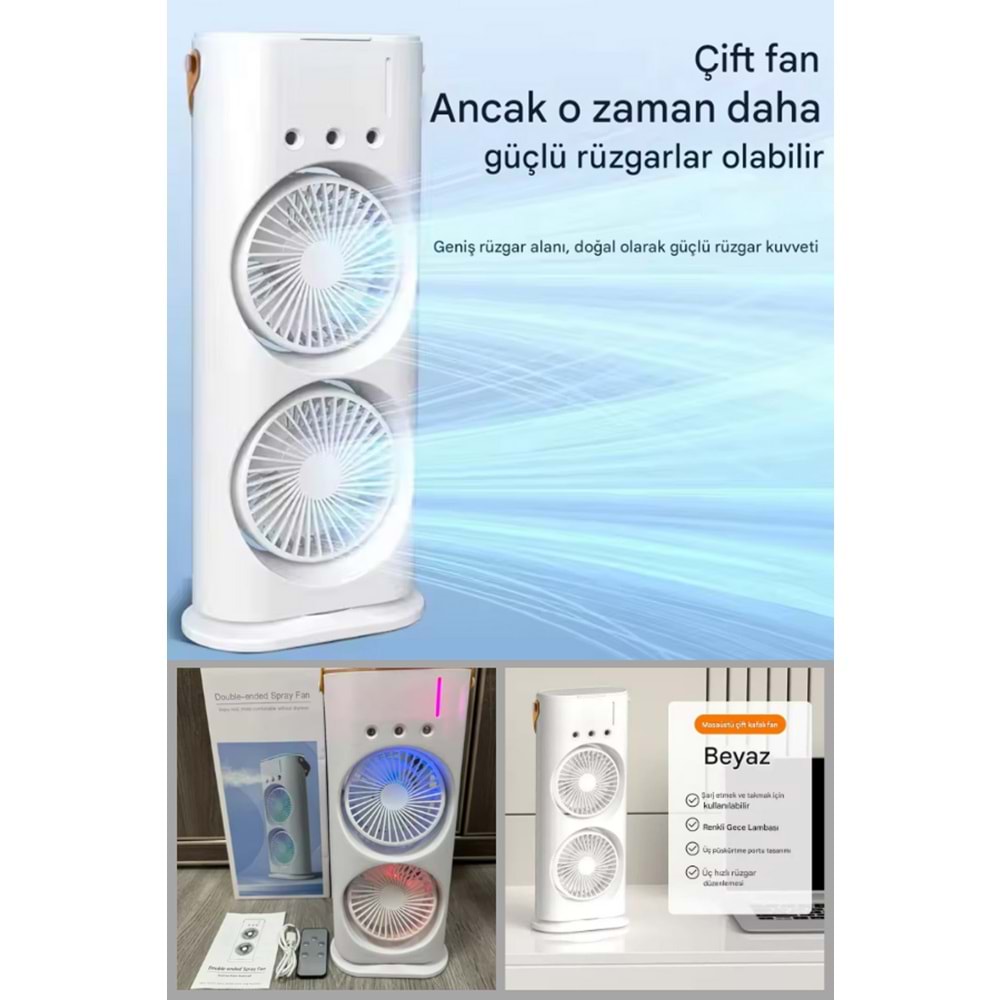 LM-103 ÇİFT FANLI SULU VANTİLATÖR