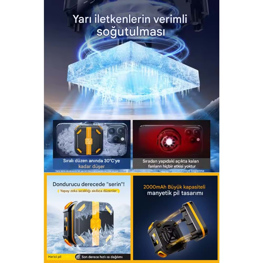 LF-P70 POWERBANK ÖZELLİKLİ TELEFON SOĞUTUCU
