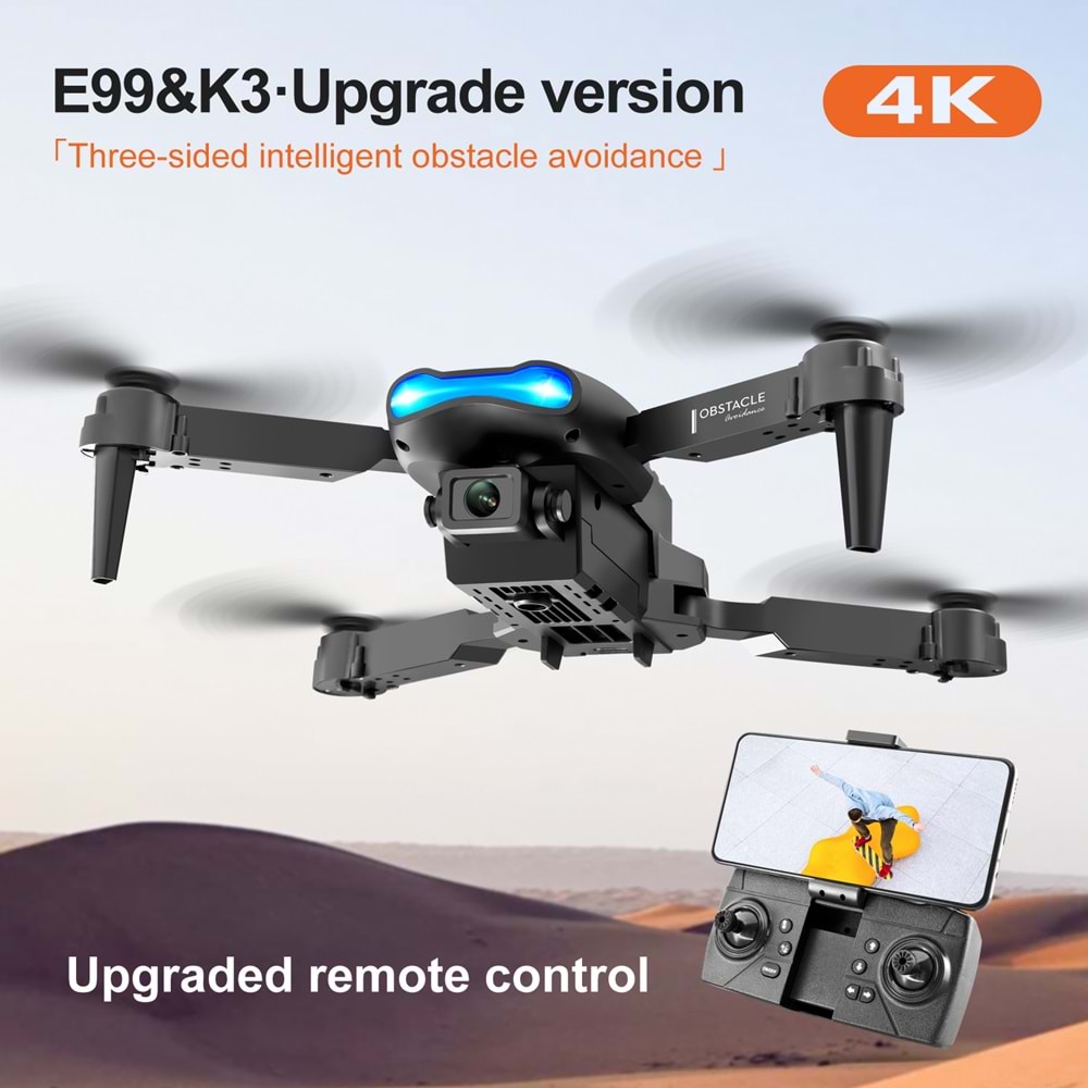 E99 PRO DRONE / HELİKOPTER / LEERFEİ