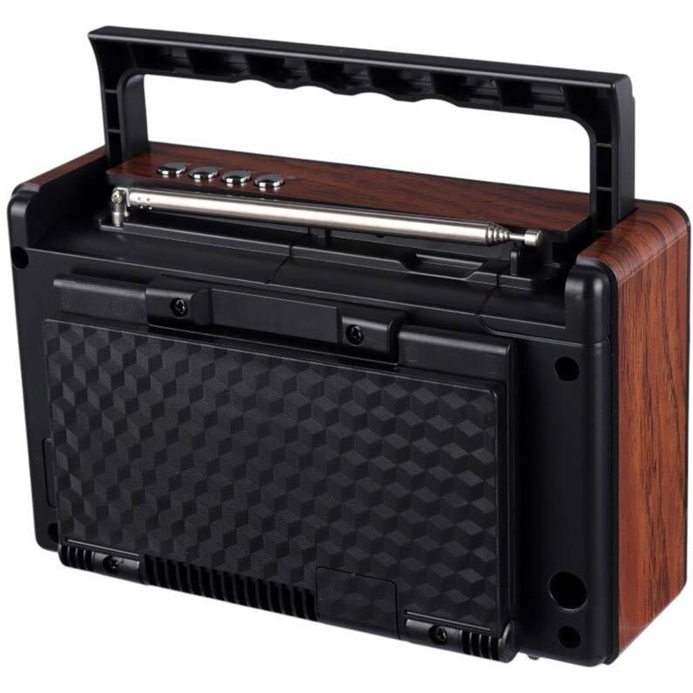 KTF-2208 GÜNEŞ ENERJİLİ BLUETOOTH NOSTALJİK SPEAKER