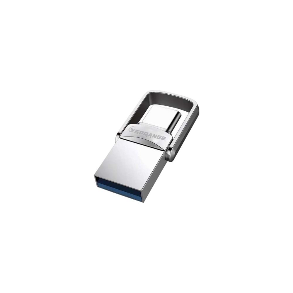 Sprange SOTGT64 GB Otg Type-C 3.2 Mini Metal Flash Disk
