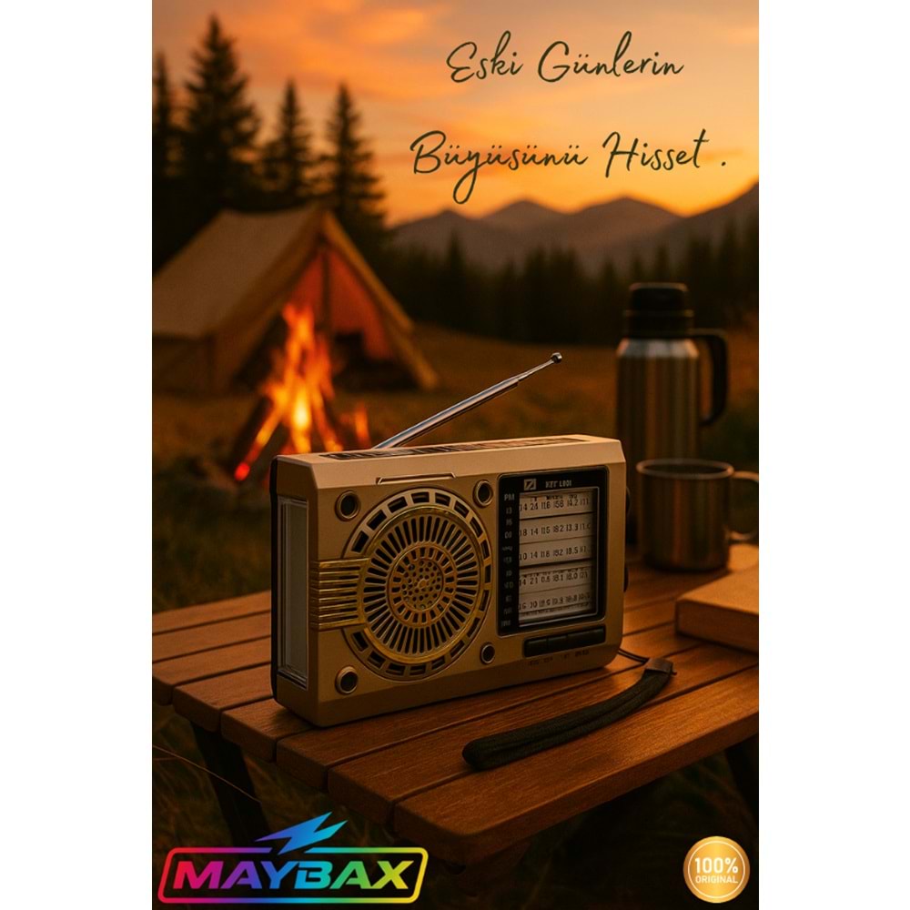 KTF-1481 BLUETOOTH NOSTALJİK RADYO