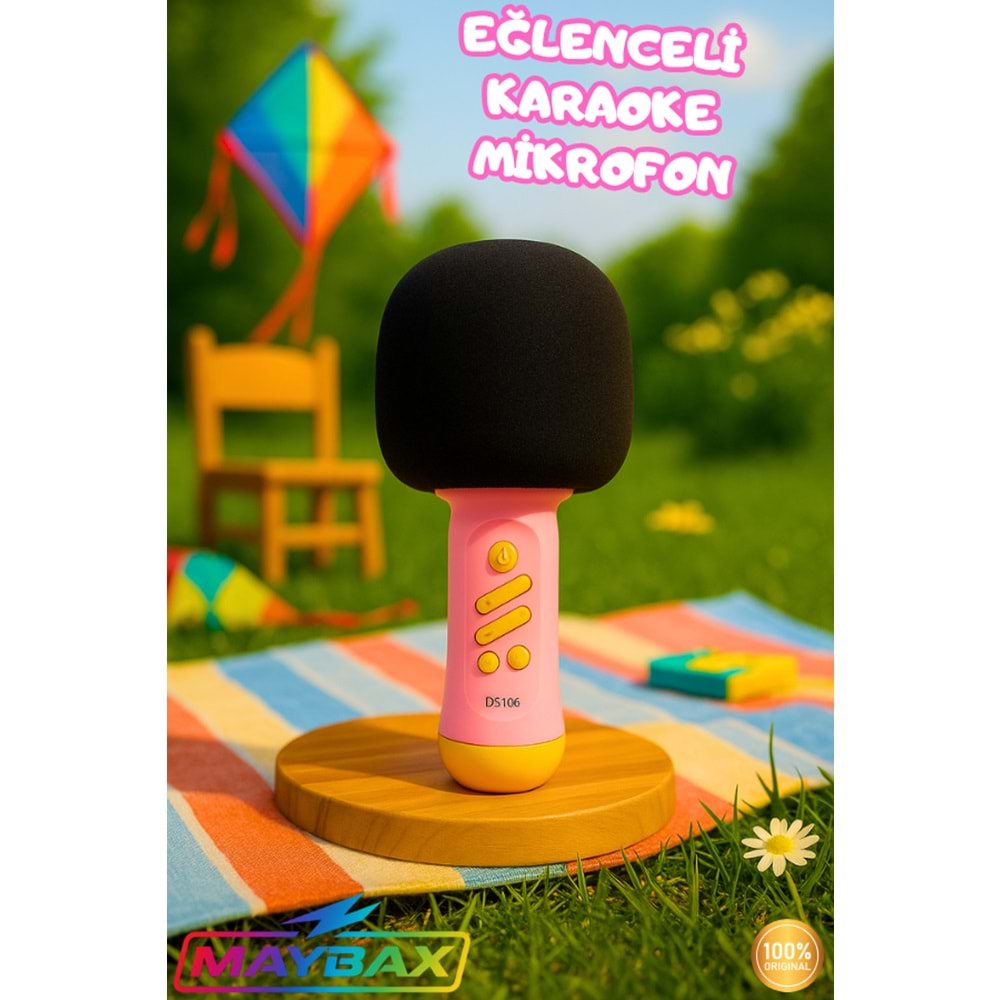 DS106 ORJİNAL KARAOKE MİKROFON