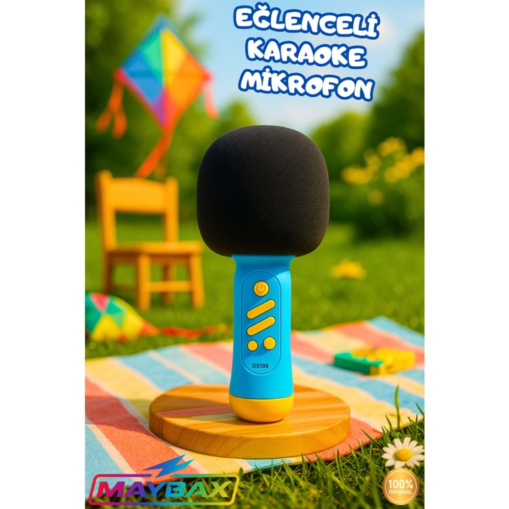 DS106 ORJİNAL KARAOKE MİKROFON