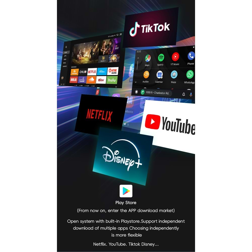 LF-Q2D CAR PLAY GÖRÜNTÜ AKTARICI