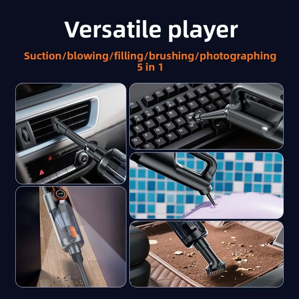 ST-126 PLUS // VACUUM CLEANER EL SÜPÜRGESİ // LEERFEI