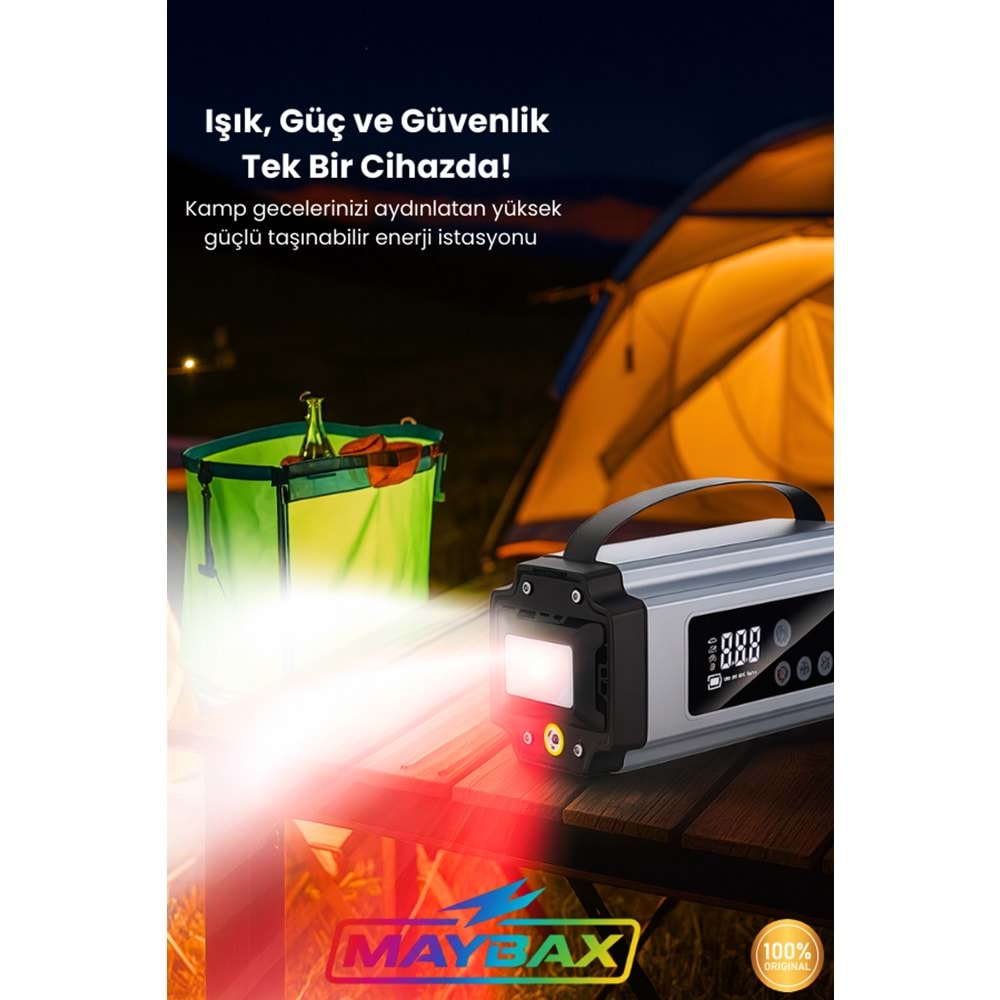 PG-6613 / AKÜ TAKVİYELİ ŞARJLI HAVA POMPASI