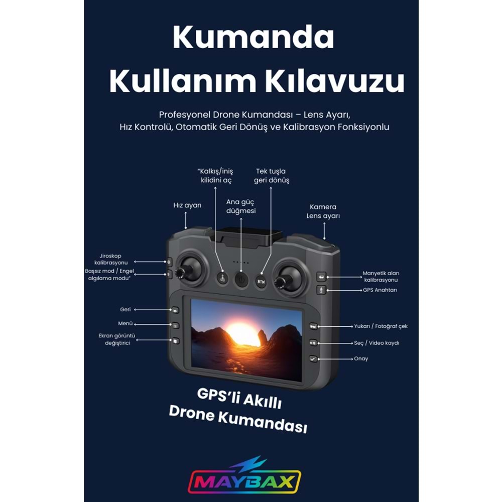 GD93 PRO DRONE / HELİKOPTER / LEERFEİ