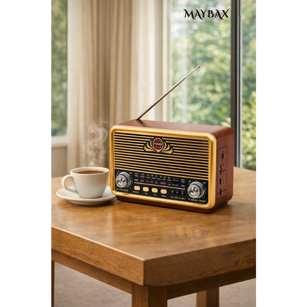 NS-6675BT BLUETOOTH NOSTALJİK SPEAKER