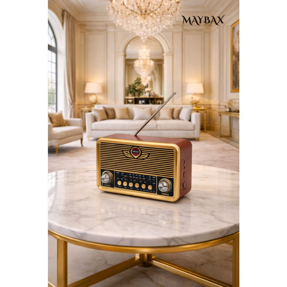 NS-6675BT BLUETOOTH NOSTALJİK SPEAKER