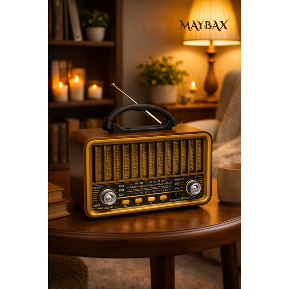 NS-8899BT BLUETOOTH NOSTALJİK SPEAKER