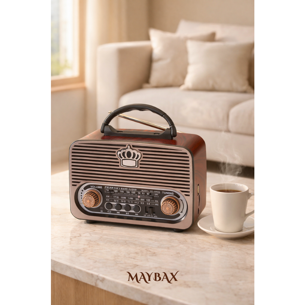 NS-8092BT BLUETOOTH NOSTALJİK SPEAKER