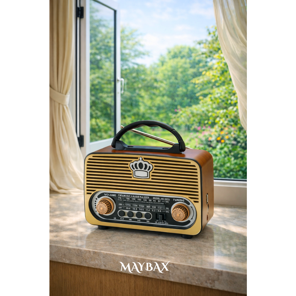 NS-8092BT BLUETOOTH NOSTALJİK SPEAKER