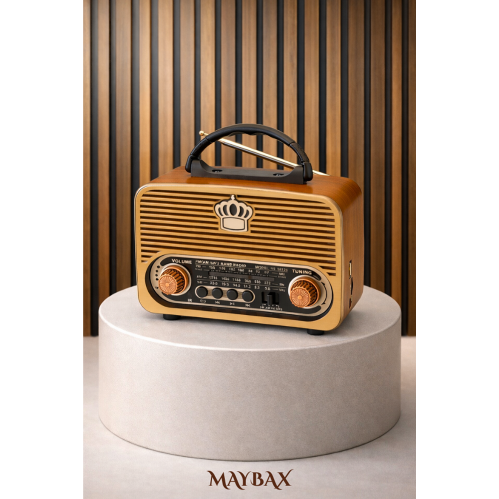 NS-8092BT BLUETOOTH NOSTALJİK SPEAKER