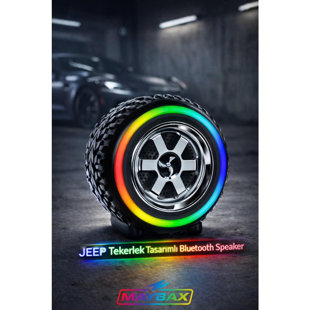 G2389 TEKERLEK MOD SPEAKER PORTABLE WIRELESS