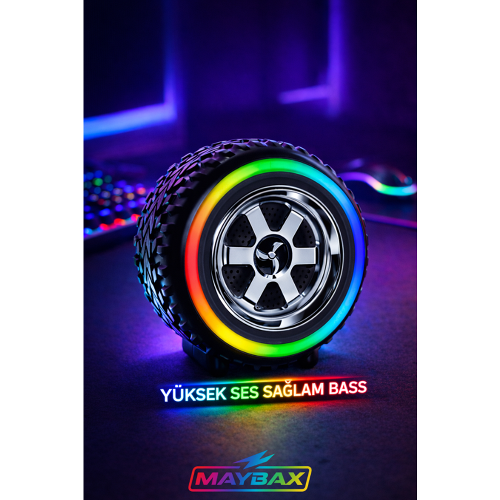 G2389 TEKERLEK MOD SPEAKER PORTABLE WIRELESS