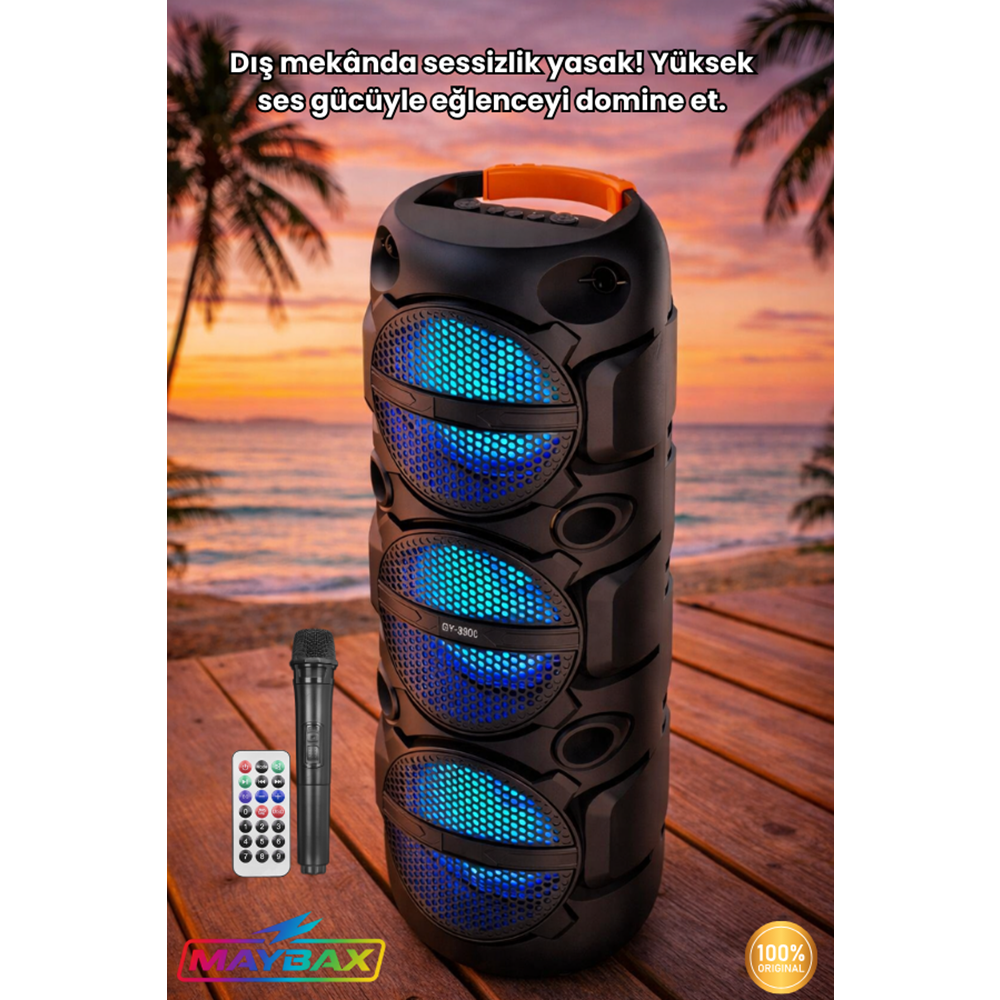 GY-8306 SPEAKER BLUETOTH IŞIKLI