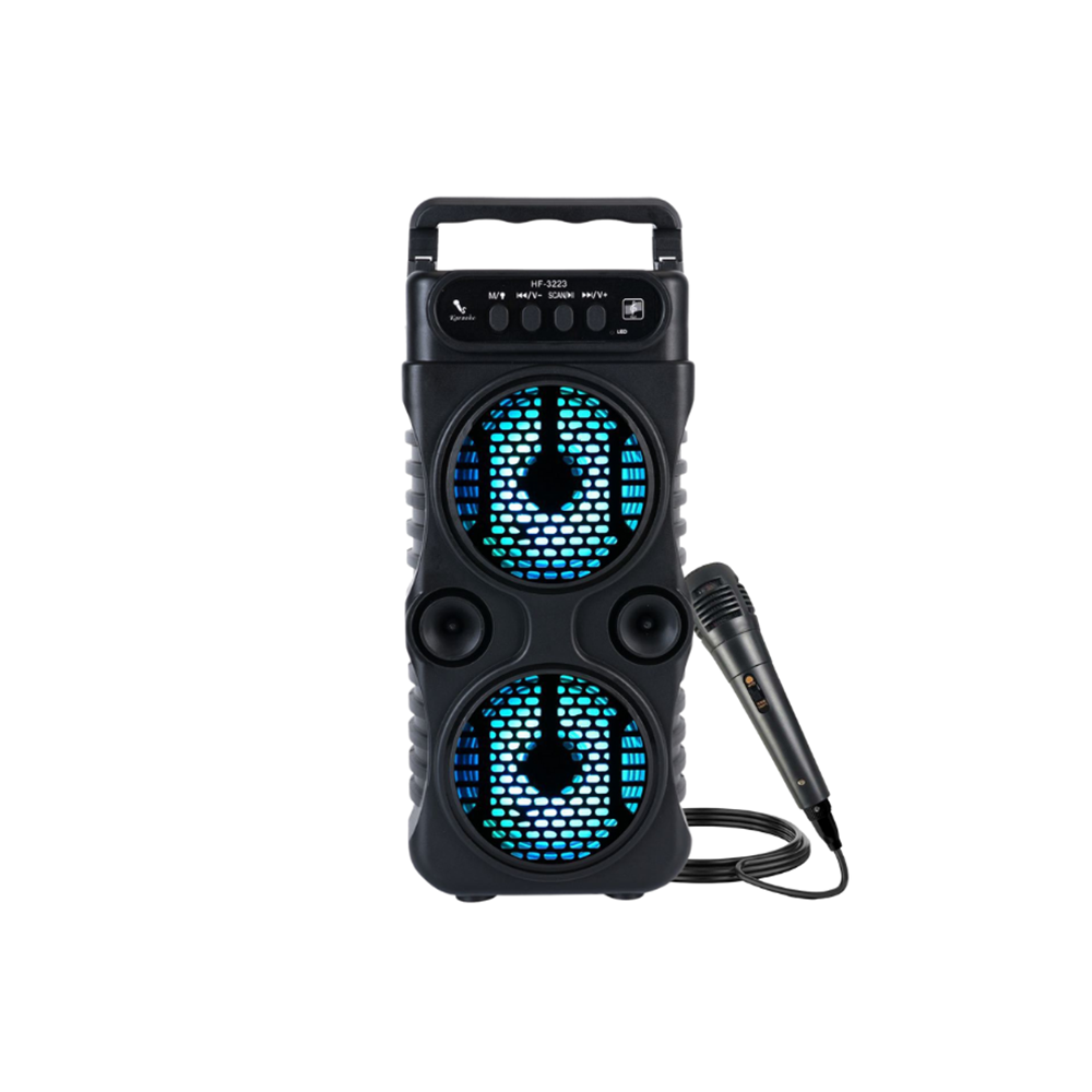 LF-1688 MİKROFONLU BLUETOTH IŞIKLI SPEAKER