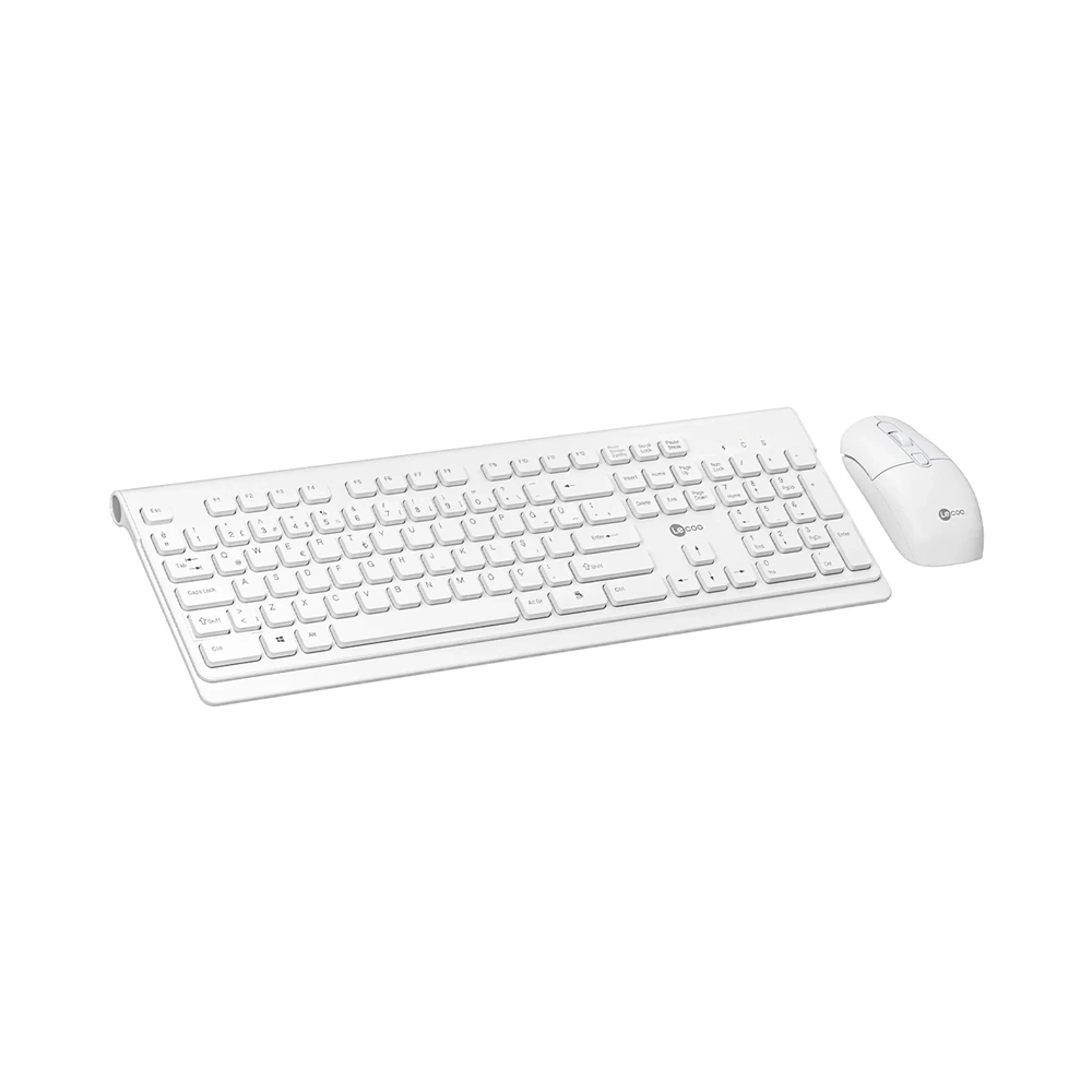 Lenovo Lecoo KW203 Kablosuz Siyah Klavye + Mouse Set