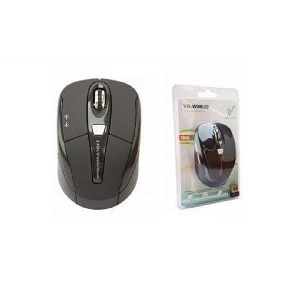 Versatile VR-WM639 Kablosuz Siyah Mouse
