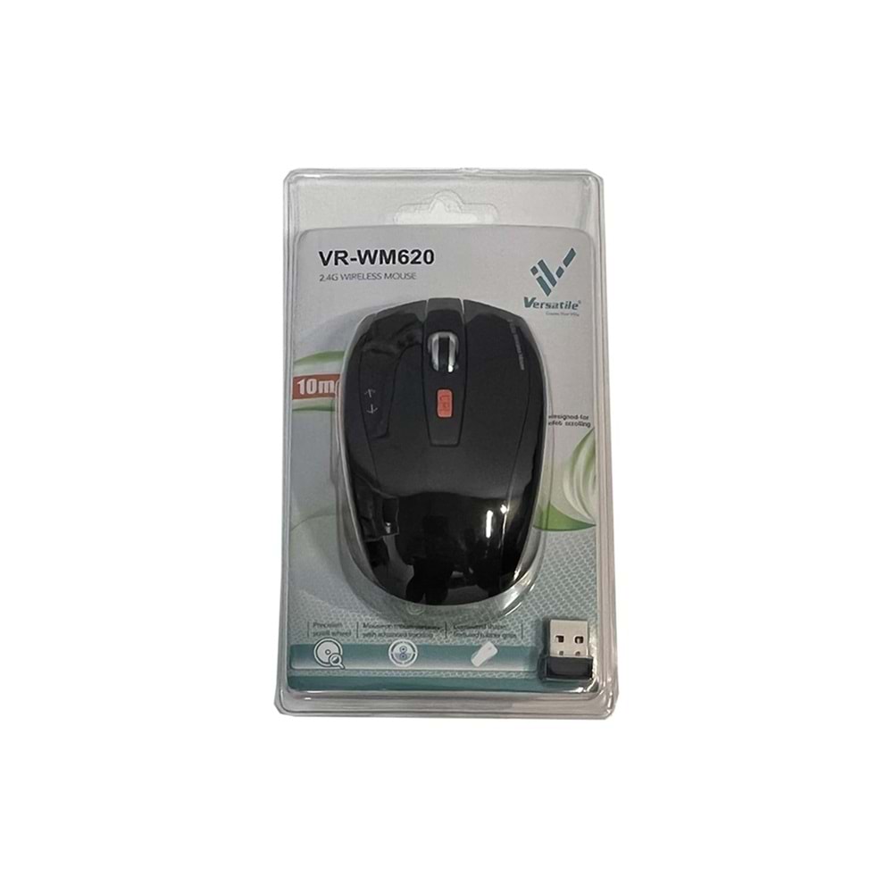 Versatile VR-WM620 Kablosuz Siyah Mouse