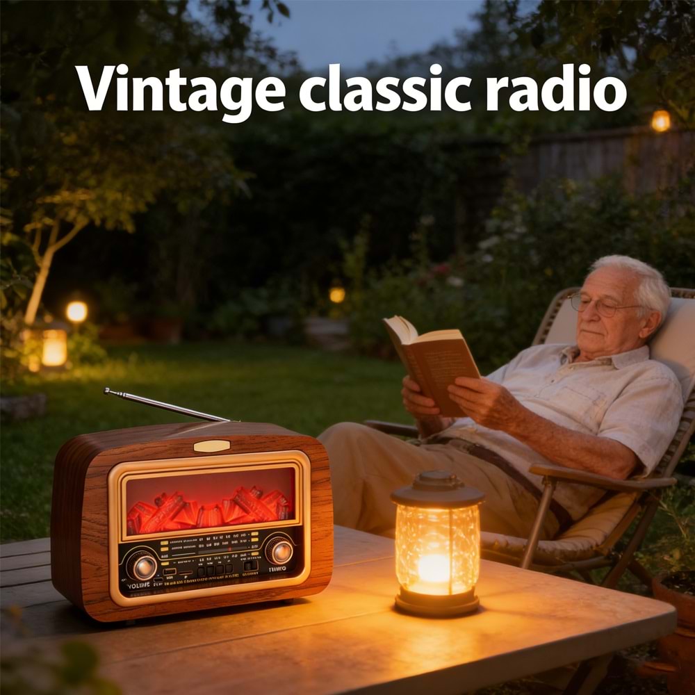 NS904BT BLUETOOTH NOSTALJİ SPEAKER