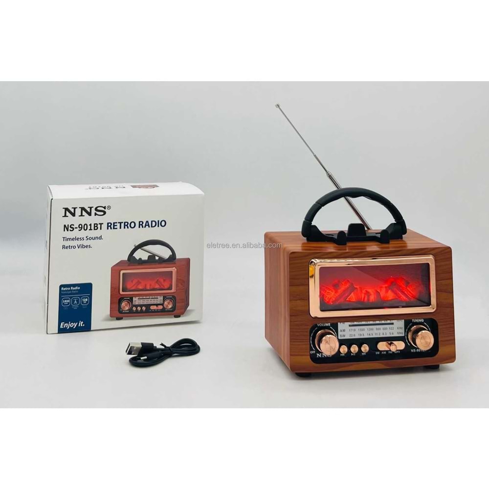 NS901BT BLUETOOTH NOSTALJİK SPEAKER