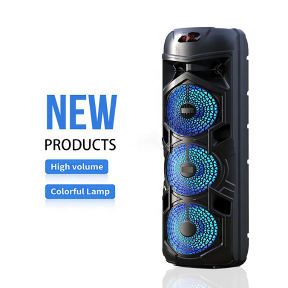 PG-8838 IŞIKLI KABLOSUZ MİKROFUNLU BLUETOOTH SPEAKER