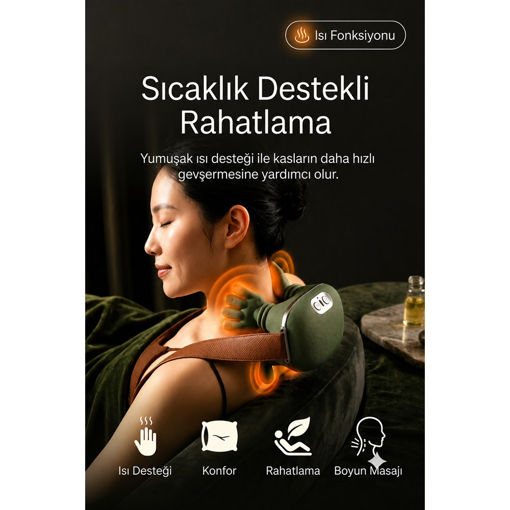 YEŞİL FH-670 İNSAN ELİ MASSAGE MASAJ ALETİ