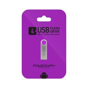 POWERWAY 4 GB USB FLASH BELLEK