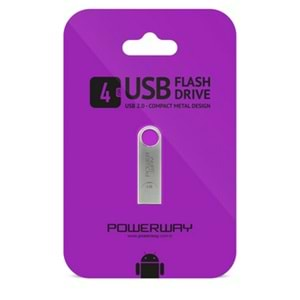 POWERWAY 4 GB USB FLASH BELLEK