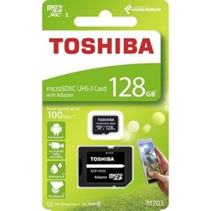 TOSHIBA 128 GB MİKRO SD HAFIZA KARTI