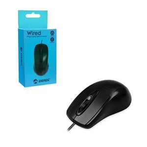 EVEREST KABLOLU SM-163B USB SİYAH OPTİK MOUSE