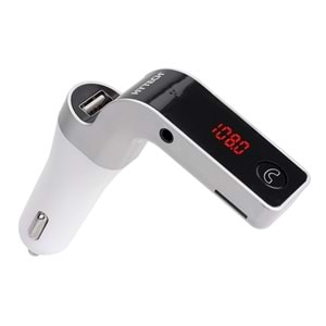 HYTECH HY-XCB70 5V 2.1A LED EKRAB USB+TF DESTEĞİ BLUETOOTH FM TRANSMİTTER