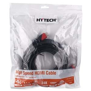 HYTECH HY-HDM10 HDMI TO HDMI 10m Altın Uçlu 24K 1.4 VER. 3D KABLO