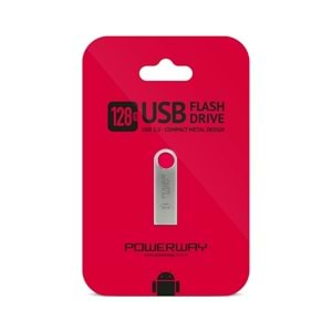 POWERWAY 128 GB USB MİNİ FLASH BELLEK