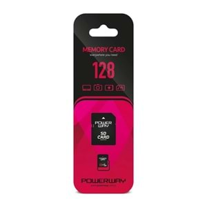 POWERWAY 128 GB MİCRO SDHC HAFIZA KARTI CLASS 10