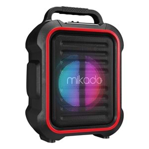 Mikado MD-116BT 15W 2 Adet Kablosuz EL+Baş-Ense Mikrofonlu USB/SD Bluetoothlu Toplantı Anfisi