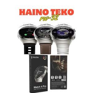 RW-32 HAİNO TEKO AMOLED WATCH4 PRO AKILLI SAAT