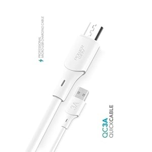 powerway qcm3 3a micro usb hızlı kablo